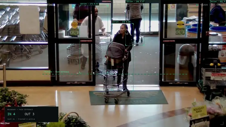 Entry / exit detection